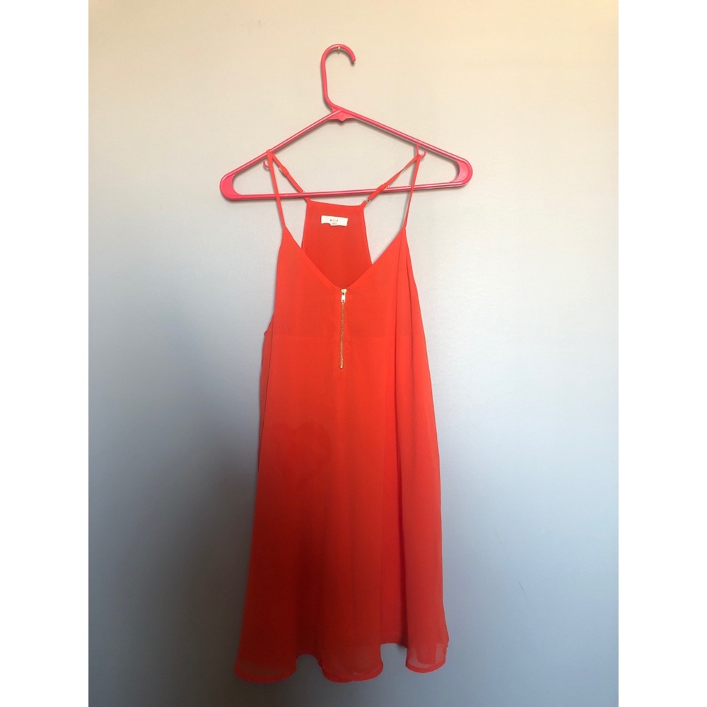 Orange dress
